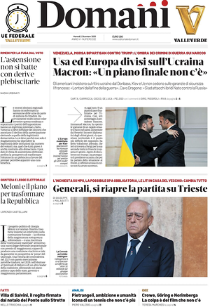 Domani prima pagina