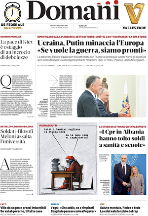 Domani prima pagina
