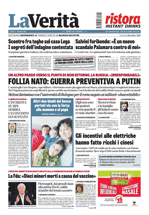 La VeritÃ  prima pagina