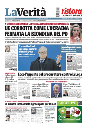 La VeritÃ  prima pagina