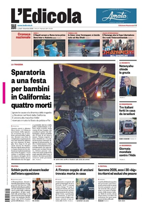 L'Edicola (Nazionale) prima pagina