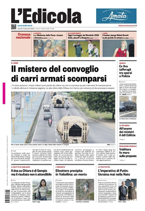 L'Edicola (Nazionale) prima pagina