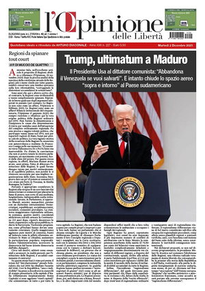 L'Opinione delle Libertà prima pagina