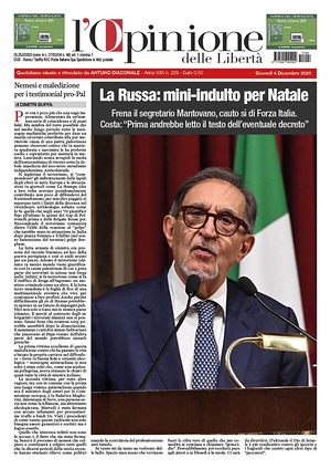 L'Opinione delle Libertà prima pagina