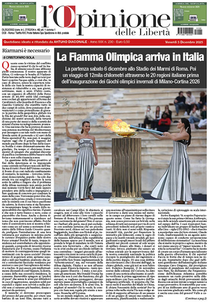 L'Opinione delle Libertà prima pagina