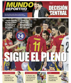 Prima pagina Mundo Deportivo di oggi - Quotidiano sport