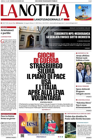 La Notizia prima pagina