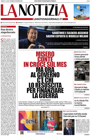 La Notizia prima pagina
